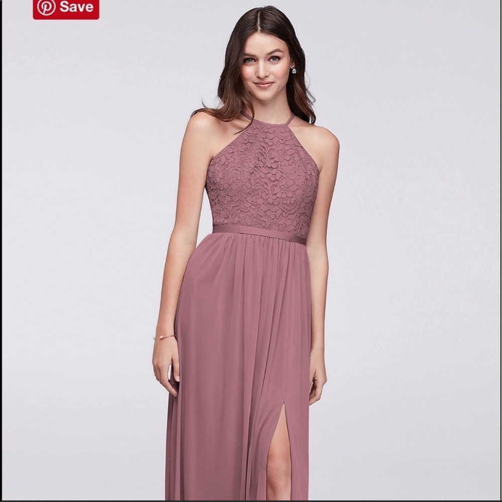 Long Mesh Dress